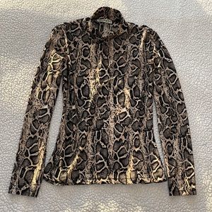 Snakeskin Print women’s Top